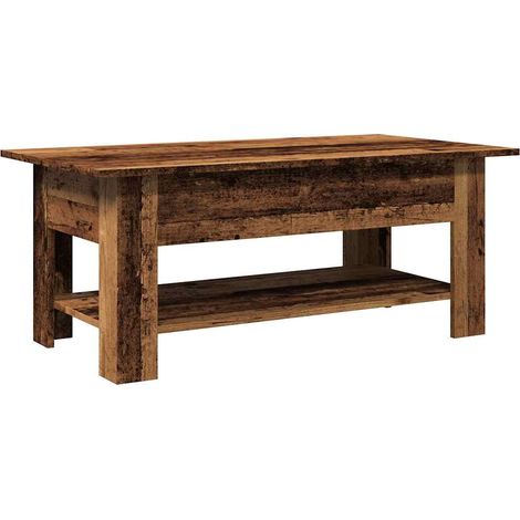 Maison Exclusive - Table basse vieux bois 102x55x42 cm bois d'ingénierie