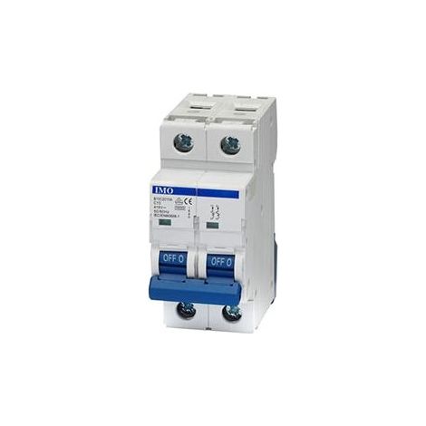 Disjoncteur bipolaire 2P - 32A - 10kA - courbe C - À vis - IMO