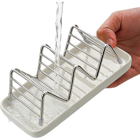 Porte-éponge pour évier, inox, pour cuisine et salle de bain (1/5)