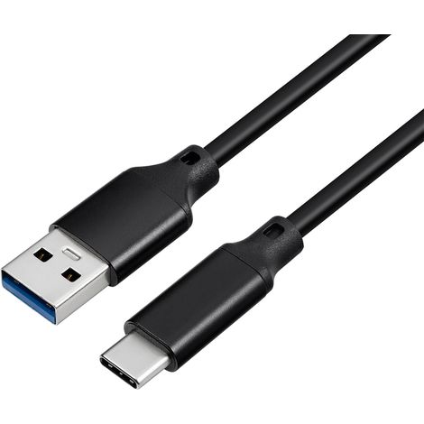 Câble de charge rapide, câble de données USB-C 10G 3A/5A, connecteur USB-C 3.1 mâle (1/5)