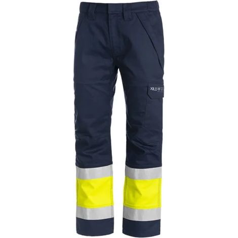 PANTALONE BLU/GIALLO MULTINORMA