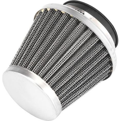 Filtre à air 4pcs Universel 42mm Moto Air Filtre Nettoyeur Rond Conique Noir (1/5)