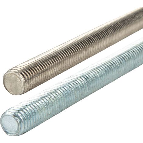tecuro Gewindestange M 5 x 1000 mm, Edelstahl V2A (AISI 304) - DIN 976 (1/2)