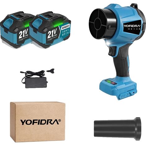 Souffleur Turbo, Design Portable, Performance Haute Vitesse, Ensemble de batteries 2x4.5VF (1/2)