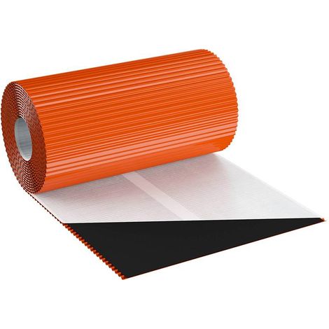Artisanmat – Solin de toit en aluminium 300mm x 5ml – Bande d'étanchéité auto-adhésive butyle – Résistant aux UV et au froid – Pour cheminées et fenêtres de toit (1/2)