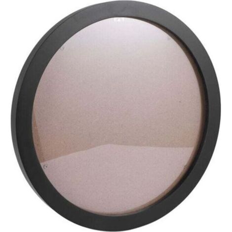 Cadre Photo Bois Rond 10 Pouces Support Mural Créatif Cadeau Déco DIY Noir (1/4)