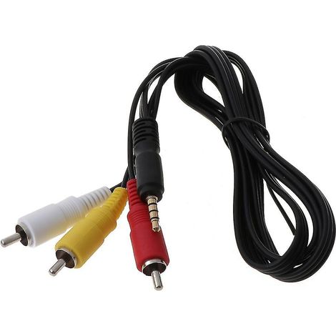 Câble audio/vidéo AV pour mini caméscope DV STV-250/N (1/4)