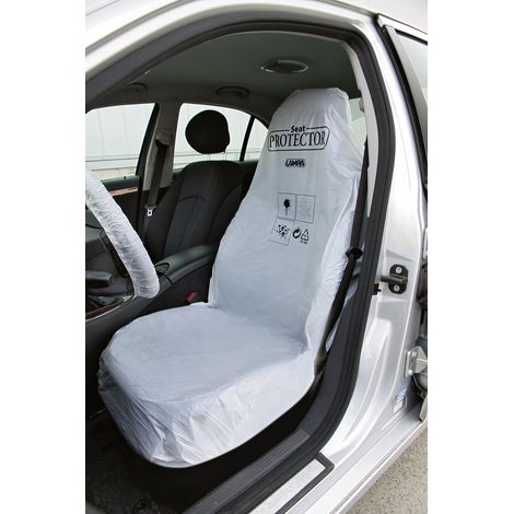 Protezione sedile in PE, dispenser 100 pz (1/4)