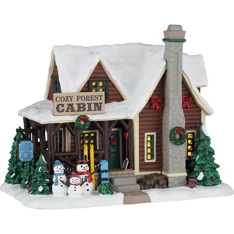 Cozy Forest Cabin - LEMAX COD. 65535 adattatore (4.5 V) incluso (1/2)