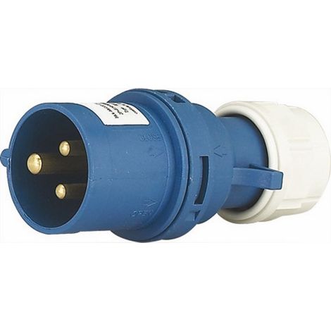 SPINA INDUSTRIALE 220V 16A 2P+T IP44 MAURER PLUS (1/2)