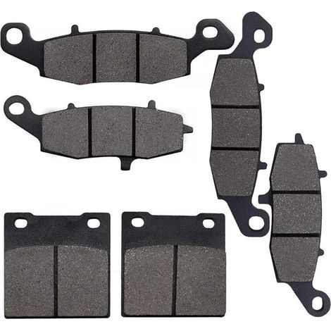 Plaquettes de Frein Avant/Arrière kit pour Suzuki GSX 750 W/X/Y (98-03)/ GSX 600 F/GSX 750 F Katana (98-06) /GSF 600 Naked Bandit/Faired Bandit (00-04)/ SV 400 SV 650 X/Y/K (99-02)