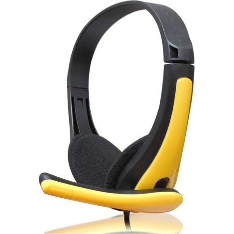 Casque filaire Szaerfa, supra-auriculaire stéréo avec microphone (1/5)