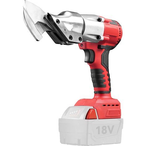 Cisailles électriques sans fil pour batterie Milwaukee 18V, cisaille à tôle sans balais de 300N.m, épaisseur de cisaillement max. 2mm pour tôle, moquette, cuir, métal (1/5)