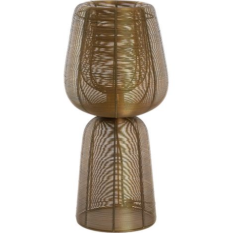 Light & Living - lámpara de mesa - Aboso - bronce - metal - E27 -
