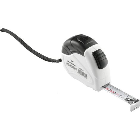 Mètre ruban double face à arrêt automatique 3 m x 16 mm Vorstahl (1/5)