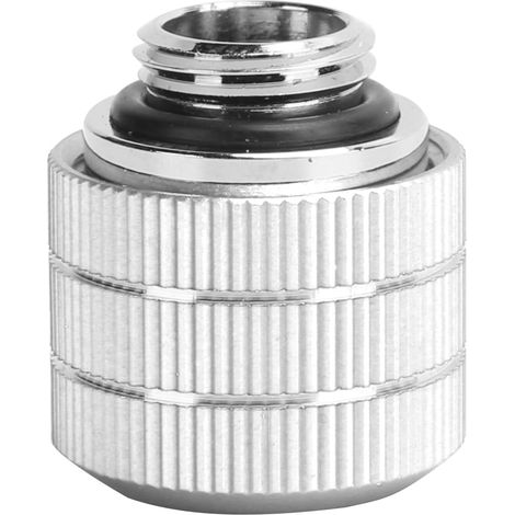 Raccords rigides pour tubes à vis rapide, refroidissement liquide pour ordinateur, 20 kg, anti-chute, vis rapide HYGKNB12M (argent) (1/5)
