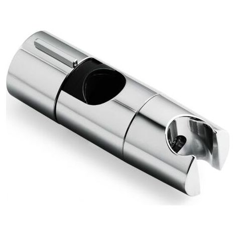 Support Pommeau de Douche,Support Douchette réglable de 19 à 25 mm de diamètre,Support de Douche pour Barre de Poussée Réglable,Mural Coulissant de Remplacement pour Salle de Bain,Chromé (1/5)