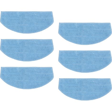 [Paquets de lingettes pour robot aspirateur-balayeur] + [Réf. 10PCS] + [Tikom G8000, Laresar Evol 3] + [Super fibres lavables] (1/5)