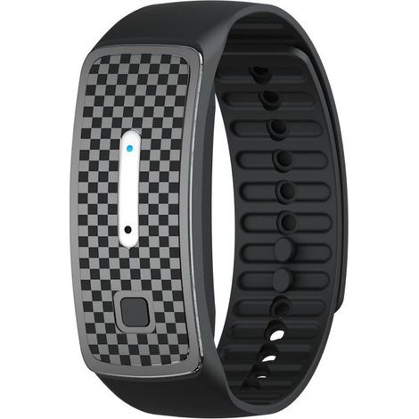 Bracelet Insectifuge Rechargeble,(Noir)Bandes de Moustique,Anti Bracelet de Moustique pour des Activités en Plein Air D'adultes D'enfants (1/5)