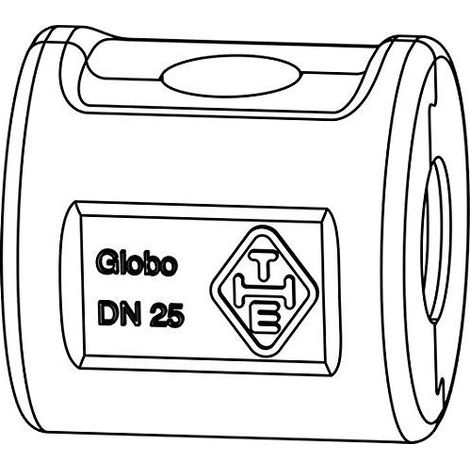 HEIMEIER Coquille d'isolation thermique pour Globo H IG, Raccordement Press, DN 20, 0600-03.553