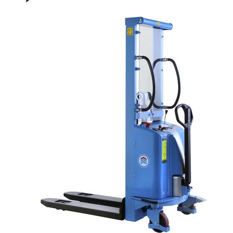 Hanselifter Hochhubwagen E-SDJ1016 Hubhöhe 1600mm Tragkraft 1000kg (1/5)