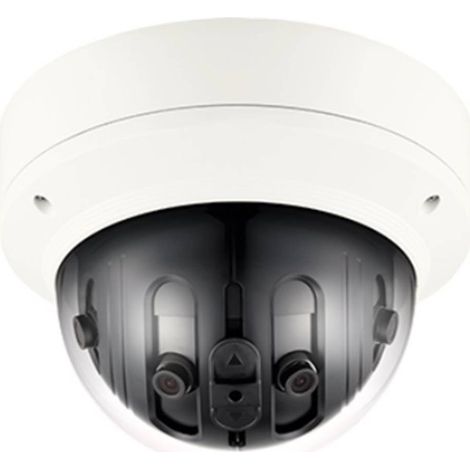 Caméra Réseau Panoramique 180 degrés multicapteurs IP 7,3Mp Samsung NVR PoE SND-L6083RP (1/5)