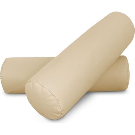 Cojin rodillo 50x15 Crudo PACK 2 UNIDADES 50x15 Crudo