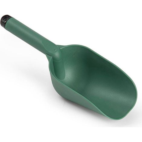 PLASTICFORTE librador plastico nº 2 areca verde , Librador plástico Nº 2 Areca, un utensilio práctico y resistente diseñado para la dosificación y manejo de grano en entornos ganad