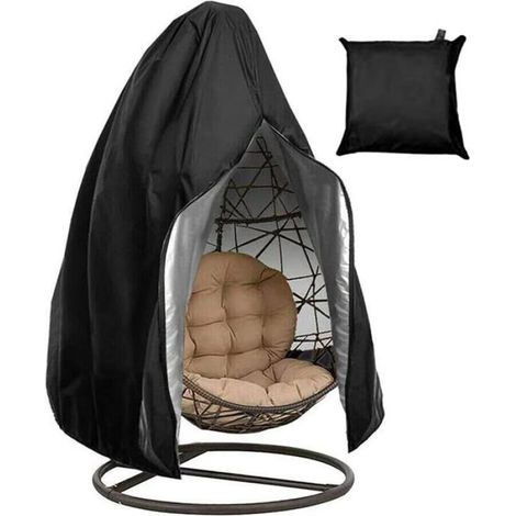 Housse Pour Fauteuil Suspendu - Tissu Oxford Impermeable UV Resistant - Protection Extérieure Hiver Pluie Vent Poussiere - 1 Piece (1/5)