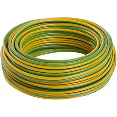 100m de fil souple H05VK 1mm² Vert/Jaune (1272057)