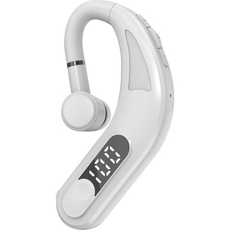 1 casque Bluetooth, technologie Bluetooth 5,2, micro antibruit CVC, étanche IPX4, mains libres, compatible iPhone et Android (1/5)