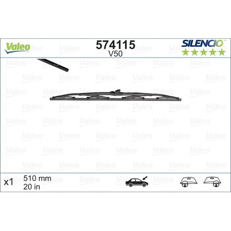 Balai d'essuie-glace Valeo 574115 FORD USA (1/4)