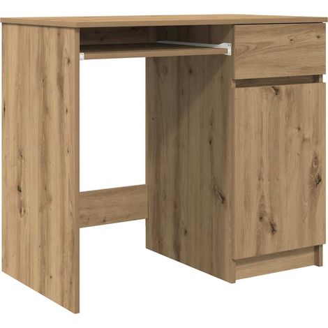 Maison Exclusive - Schreibtisch Artisan-Eiche 86x49x76 cm Holzwer