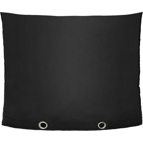 Housse Isolante Anti-gel pour Préventeur de Refoulement - Matière 420D Oxford et Coton - Couverture Protège Valve d'Arrosage Extérieur Noir 30x24 Pouces (1/5)