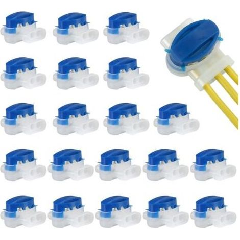 20 connecteurs de câble remplis de résine, connecteurs remplis de gel, raccords étanches remplis de gel pour rallonger ou réparer les câbles des tondeuses robotisées Automower (1/5)