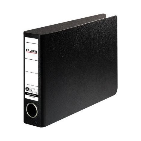 Falken Ordner N50 11285921 DIN A5 quer 50mm Hartpappe schwarz (1/2)