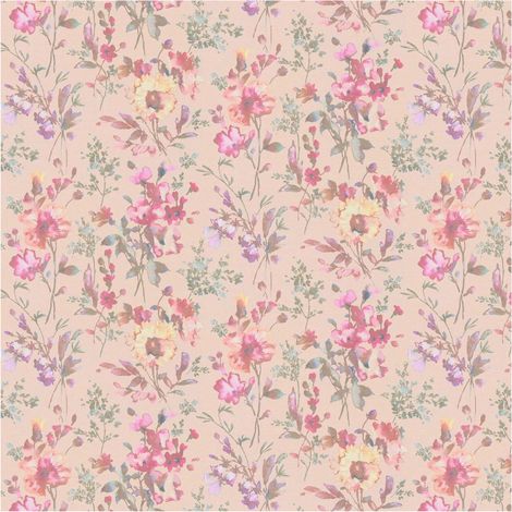 AS Creation Cosmopolitan Petal Poetry Pink Vinyl Wallpaper Paste The Wall (1/4)