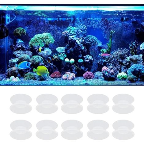 Accessoires Aquarium Ventouses Double Face Lot de 10-AUTRES (1/5)