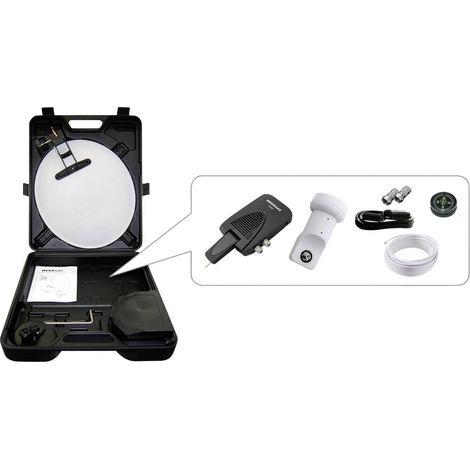 Système SAT de camping avec récepteur MegaSat 1500081 Nombre d'abonnés: 1