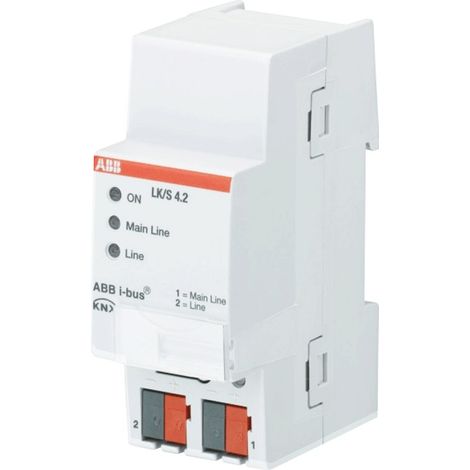 Dispositivo de acoplamiento ABB LK/S 4.2 MDRC KNXB0001