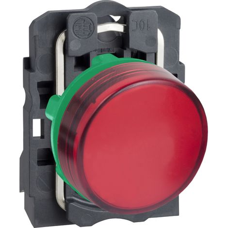 Harmony voyant rond Ø22 - IP66 - rouge - LED intégrée - 24V  - XB5AVB4