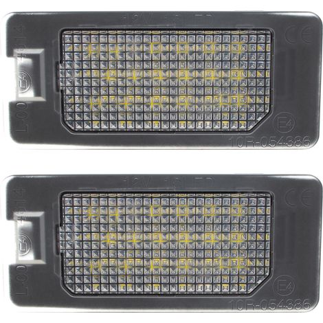 Audi A1 8X A3 8V A4 / S4 B8 A5 / S5 A6 / S6 C7 A7 Q3 Q5 TT / TTS LED Kennzeichenbeleuchtung 2 Stk. Satz