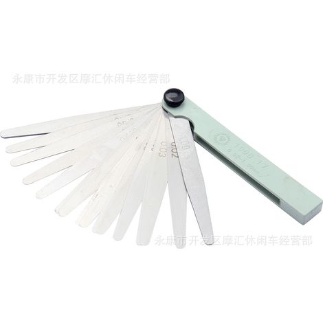 Repair tools: 17 pieces (0.02-1.0mm), valve clearance adjustment gauge, feeler gauge, clearance gauge, thickness gauge, curved screen, disassembly tool. (1/5)