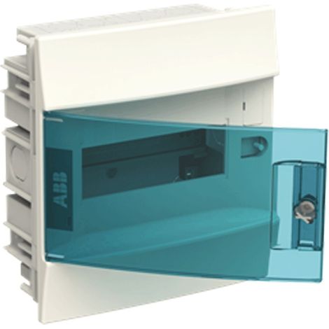 Centralino da incasso ABB con porta trasparente 8 moduli DIN 41A08X12 (1/4)