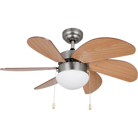 Orbegozo ventilador de techo con luz CP 15075 N, 3 velocidades, 6 aspas, 80 cm diámetro, 50 W (1/3)