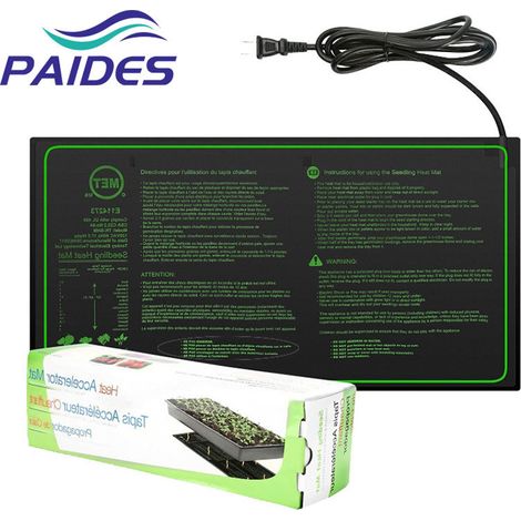 Filiyano-Tapis chauffant étanche pour serre de germination, accélère la germination des graines, coussin chauffant pour reptiles et amphibiens, 21/30 (1/5)
