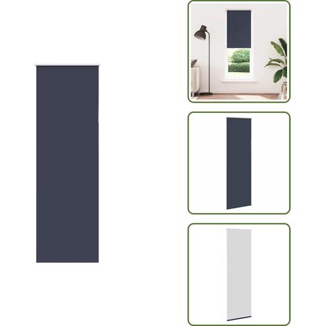 The Living Store Verdunkelungsrollo Marineblau 70x230cm Stoffbreite 65,7 cm - Sichtschutz (1/5)