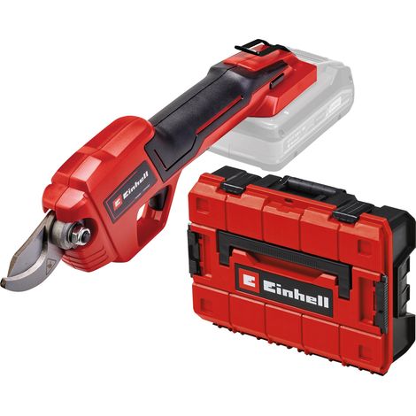 Sécateur sans fil EINHELL GE-LS 18 Li - Solo + Coffret système E-Case S-F (1/5)