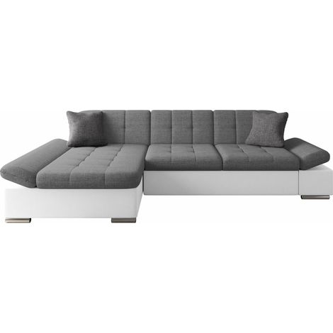 Sofá rinconero Comfivo 219, Soft 017 + Lux 05 + Lux 06, 278x161x76cm, 0 (1/4)