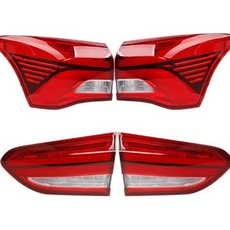 Feux arrières complets intérieurs et extérieurs LED pour GAC Trumpchi GS4 2018 2019  Bloc multifonction feu stop, feu de recul, clignotant, lentille rouge transparente étanche, pièce remplacement orig (1/5)